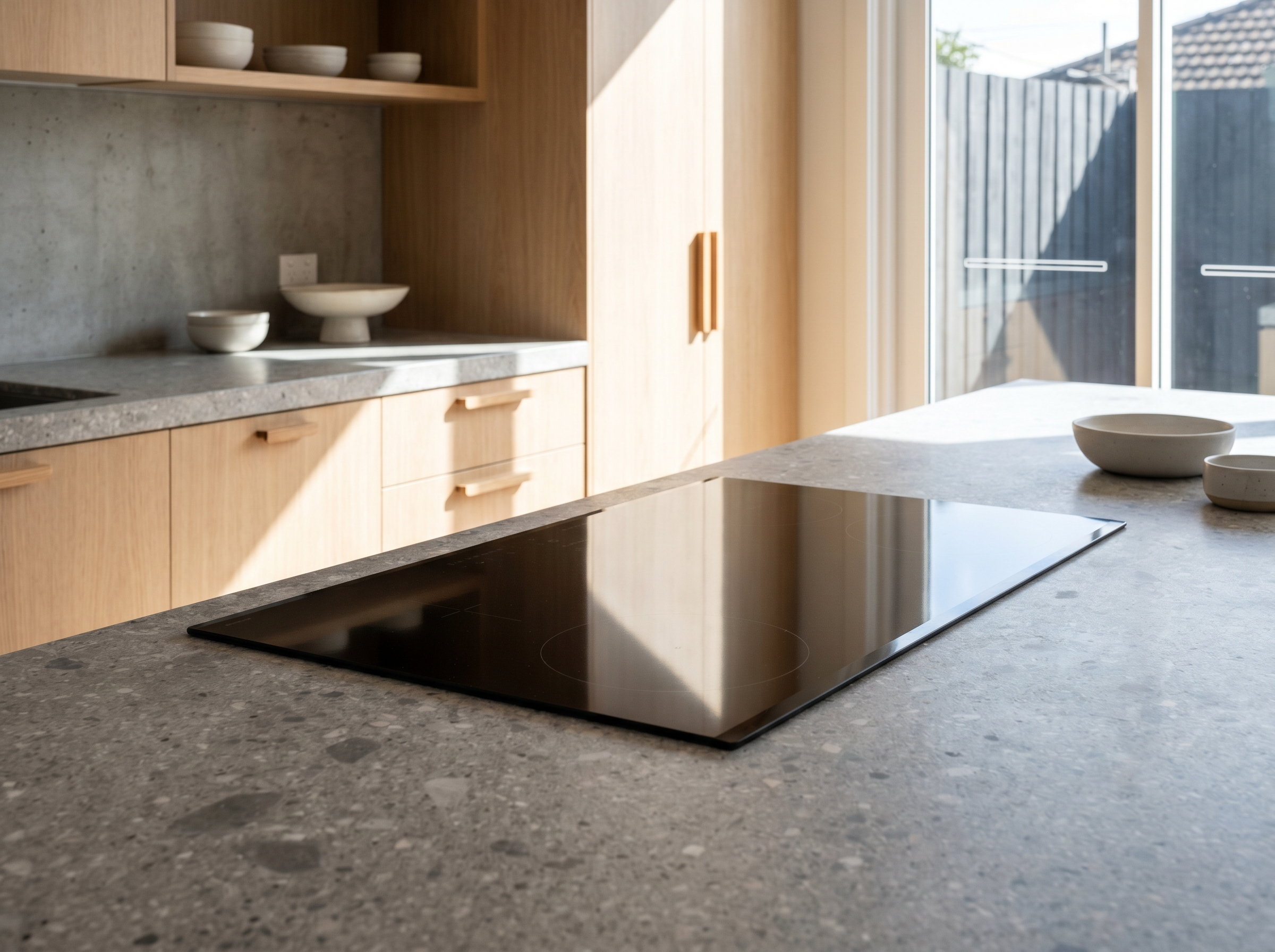 Appliances — New cooktop, wired and tested
